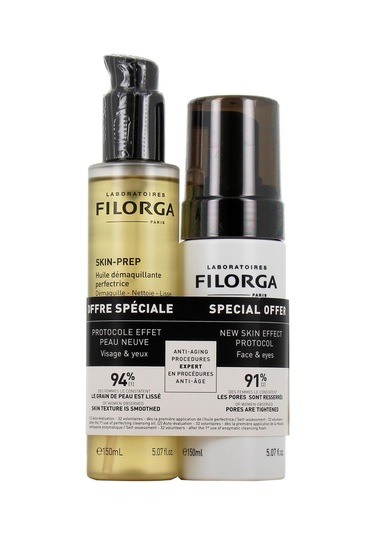 Filorga Skin-prep Cleansing Oil 150 Ml Ve Cleansing Foam 150ml Duo