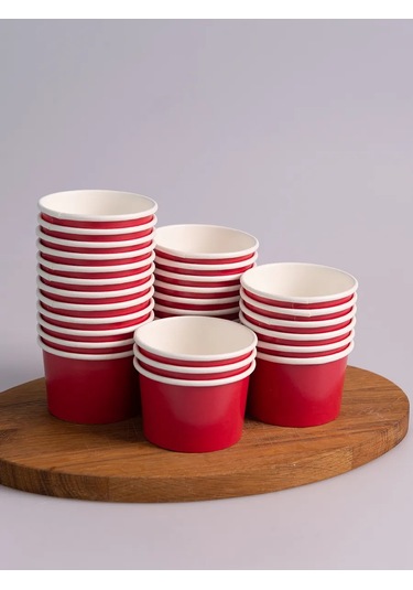 Laren Kağıt Tek Kullanımlık Krem Küçük Kase 330ml 90 Adet 372741084