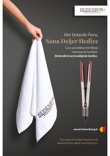 Heısenberg Airstrait Saç Düzleştirici Hava Üflemeli Saç Şekillendirici