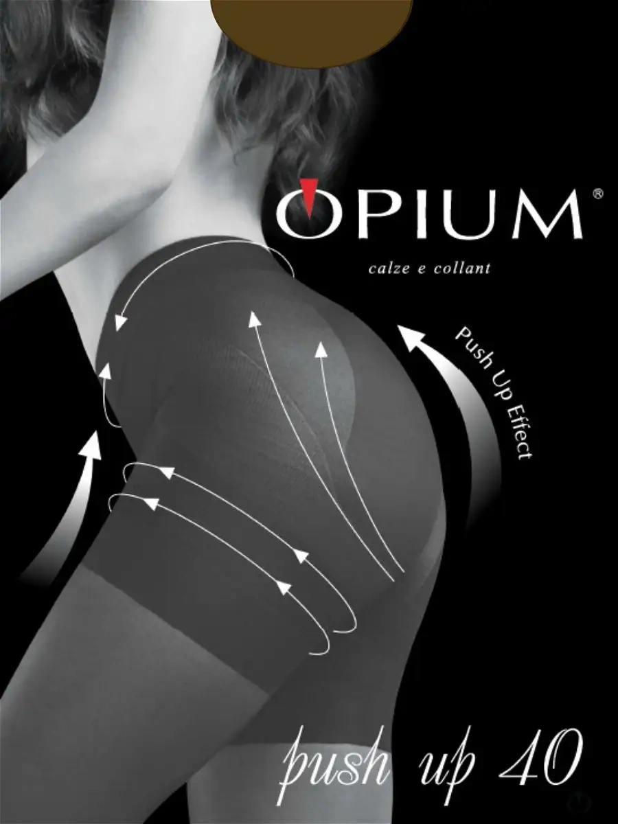 Opıum Push Up 40 Den Şekillendirici Külotlu Çorap, Toparlayıcı Şort 16998800 Bronz Rengi