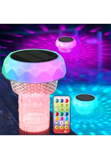 Ximistore9 Rgb Işık Projeksiyonlu Havuz Dezenfeksiyon Kutusu - Renkli Ambiyans Ve Temizlik İçin Özel Tasarım