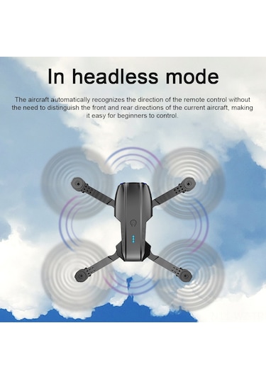 Wezone E99pro Mini Drone - 20 Dakika Uçuş, 150m Menzil, Çocuklar İçin Kablosuz Rc Oyuncak Gri