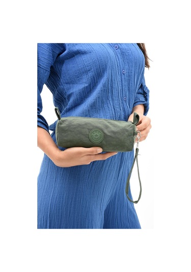 Tek Bölmeli Kalemlik Yıkanabilir ve Su Geçirmez Yeşil Model: 571-15h - Yeşil