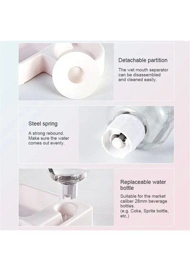 Jıalan Besleme Kedi Malzemeleri Yiyecek Kasesi Otomatik Su