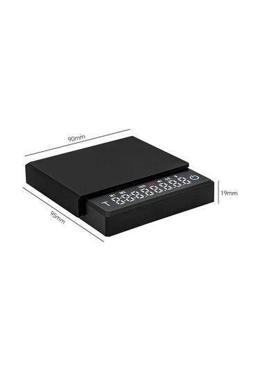 Suntek Mutfak Kahve Terazisi Yeni Eve Taşınma Hediyeleri Siyah Siyah