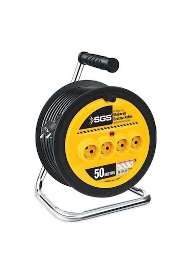 Sgs Makaralı Uzatma Kablo 3x2.5mm 50 Mt Sgs2136