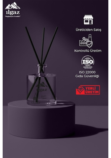 Galata Kulesi Bambu Çubuklu Oda Kokusu Türkiye Serisi Amber - Vanilya 500 ML