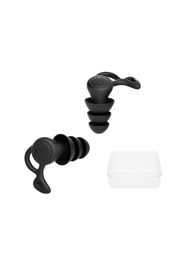 Sones Gürültü Önleyici Uyku Kulak Tıkacı Üç Katmanlı Ses Geçirmez Silikon Yüzme Kulak Tıkacı Siyah