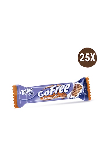 Milka Gofree Çikolatalı Gofret 25 x 28 G