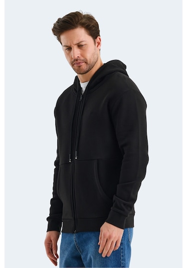 Slazenger Vonda 2 Li Set Erkek Sweatshırt Siyah - Petrol