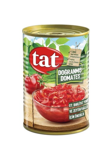 Tat Doğranmış Domates 4050gr Teneke