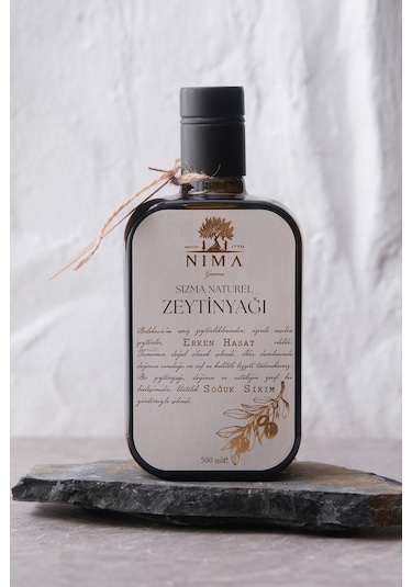 Nima Gurme Sızma Naturel Balıkesir Zeytinyağı 500 ML