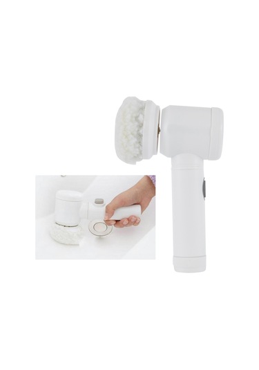 Neevoyu Usb Şarjlı Üçlü Mutfak Temizlik Fırçası Seti - Yeni Versiyon, Fırça Değiştirilebilir, Duvar Takımı İçerir