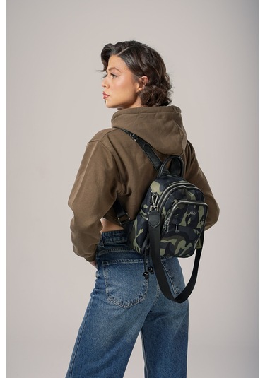 Ççs Kadın Sırt Çantası Ccs18024 Kamuflaj Kamuflaj