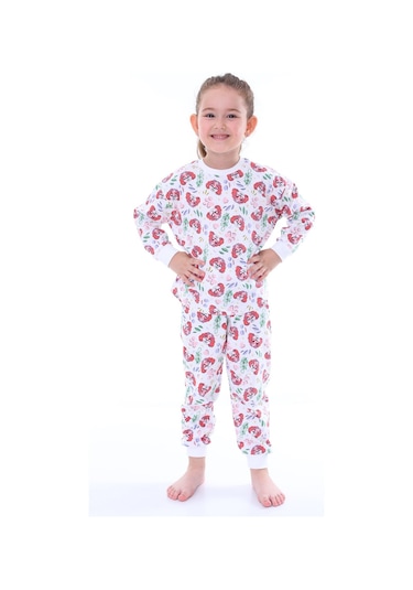 Zuzunga Skye Paw Patrol Desenli Kız Çocuk Pijama Takımı Pembe