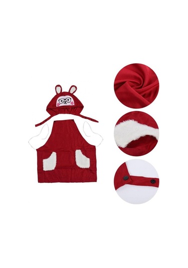 Ev Su Geçirmez Yağa Dayanıklı Yetişkinler Kitc N Kapşonlu Önlük C F Barbekü Pişirme Pişirme Cate G Temiz