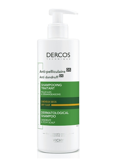 Vichy Dercos Anti-Dandruff Kuru Saçlar İçin Kepek Karşıtı Şampuan 390 ML