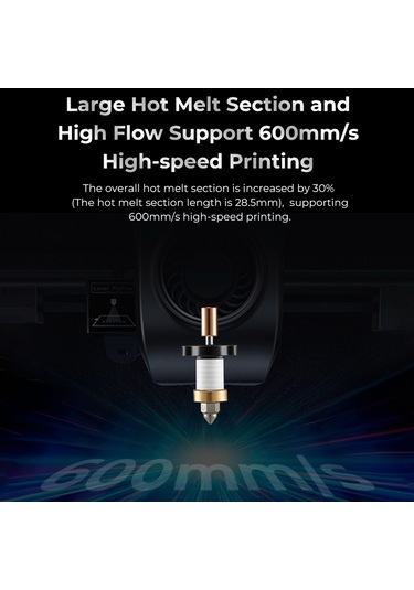 Xindoker Creality K1 3d Yazıcı Yükseltme Seti - Çift Metal Isıtıcı Bakır+titanyum 300 C Dayanıklı, Yüksek Akışlı Nozul Diğer