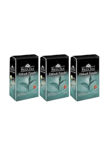 Beta Tea Yüksek Tepeler Siyah Dökme Çay 3 x 1 KG