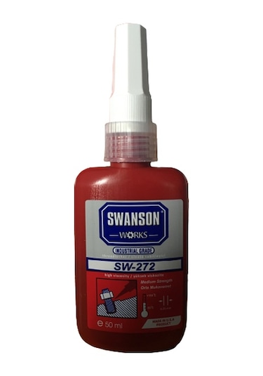 Swanson Works Sw-272 Orta Mukavvemetli Civata Sabitleyici 50 Ml