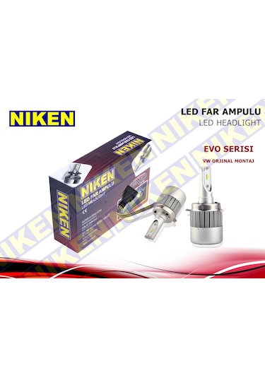 H7 Led Xenon Far Ampul Evo Montaj Volkswagen