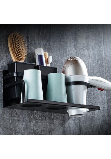 Suntek Duvara Monte Saç Kurutma Makinesi Tutucu Raf Askı