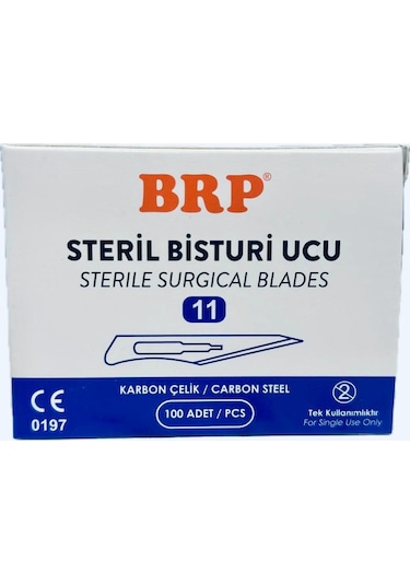 Brp 11 No Bistüri Ucu 10 Paket 1000 Adet Steril