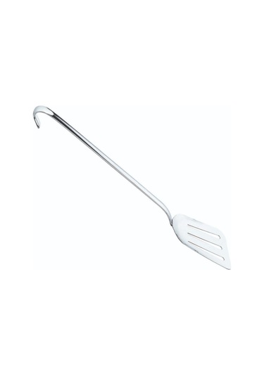Servis Spatula Delikli No:2 36 Cm Gümüş