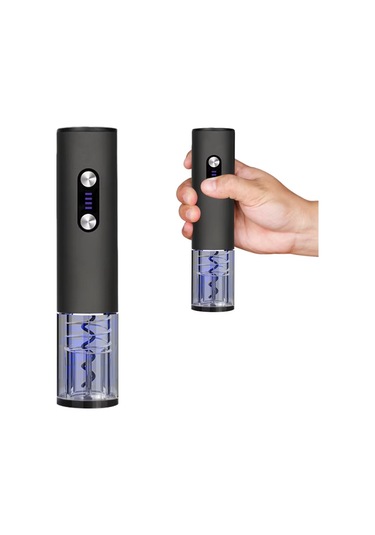 Elektrikli Şarap Açacağı Seti - Folyo Kesicili Otomatik Tirbuşon Diğer