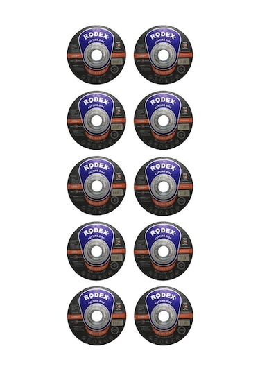 Rodex 115 x 1.0 x 22 Paslanmaz Çelik ınox Kesme Taşı 10 Adet