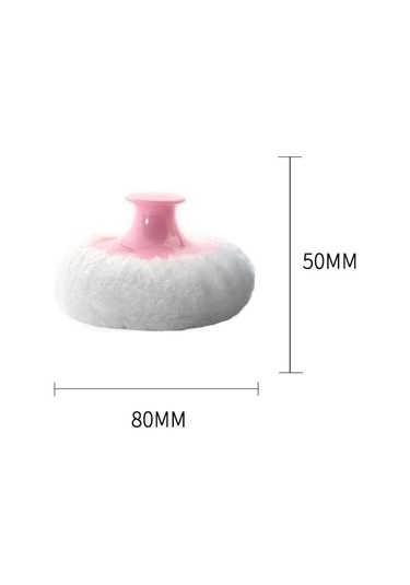 Padalink 2 Adet Yumuşak Plüsyaj Elle Tutulan Bebek Toz Pudrası, Hassas Cilt Bakıcısı, Tozunu Dengeli Alır Ve Tasarruf Ettirir