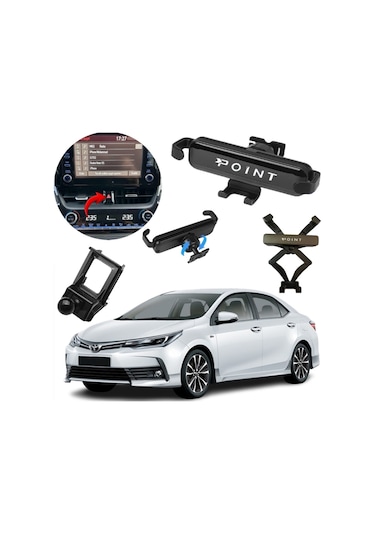 Corolla Araca Özel Cep Telefonu Tutacağı Robotik Oynar Başlıklı Sedan 2019 - 2024 Arası Profesyonel