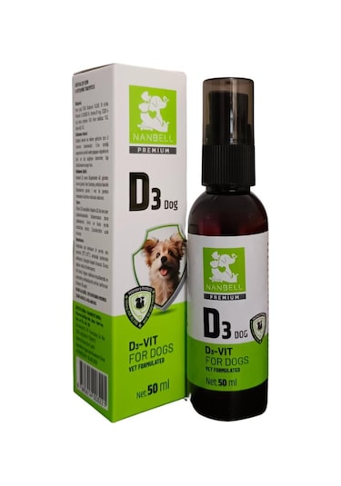 Nanbell D3 Köpek Vitamini 50 ML