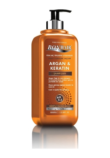 Bonhair Argan + Keratin Şampuan 1 L