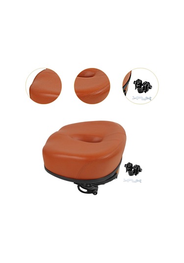 Suntek Elektrikli Bisiklet Sele Kalınlaştırılmış Kahverengi