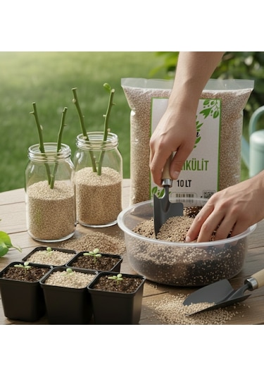 10 Litre Tarımsal Vermikülit Toprak Düzenleyici Çimlendirme