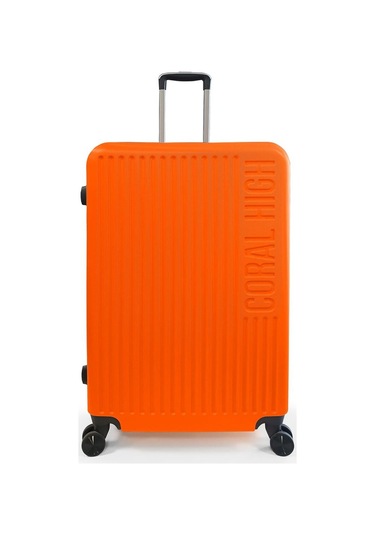 Coral High Abs Turuncu Büyük Boy Valiz 16523