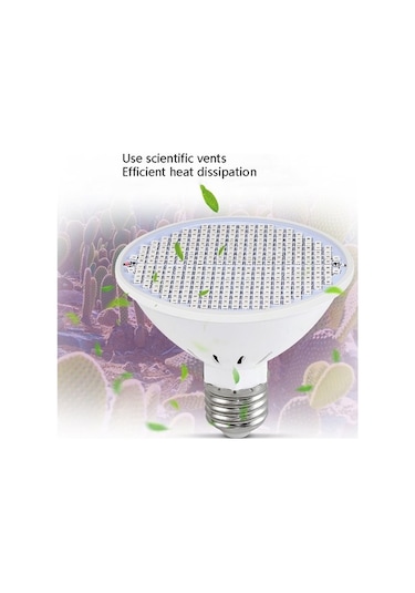 Tongxida Led Bitki Büyüme Lambası Çiçek Doldurma Işığı, Güç: 126 Boncuk Diğer