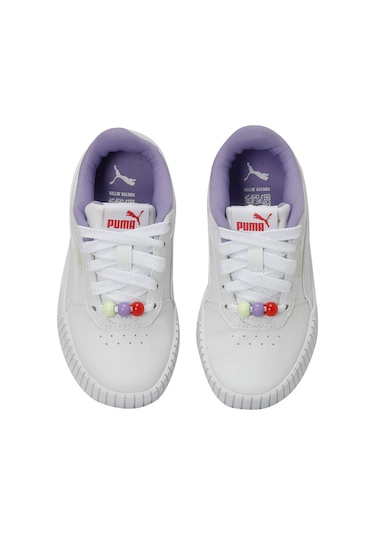 Puma Carina 2.0 Pearls Ps Beyaz Kız Çocuk Sneaker 000000000102049628 Beyaz