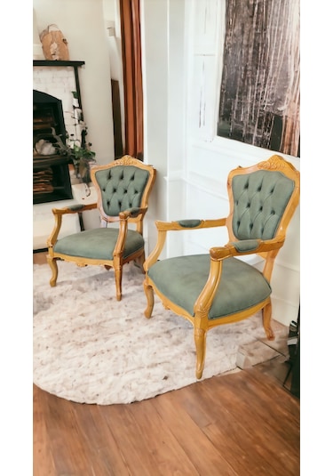 Avangard İtalyan Chester Koltuk Takımı Yeşil