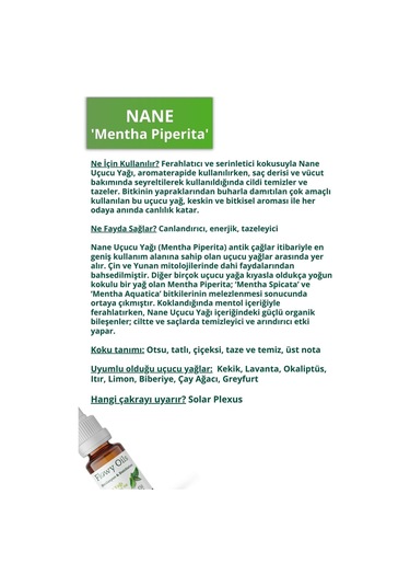 Flowy Oils Biberiye + Nane + Okaliptüs Doğal Bitkisel Uçucu Yağ 3 x 10 ML