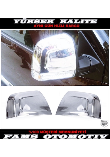 Fiat Doblo Krom Ayna Kapağı 2 Prç. 2010-2022 P. Çelik