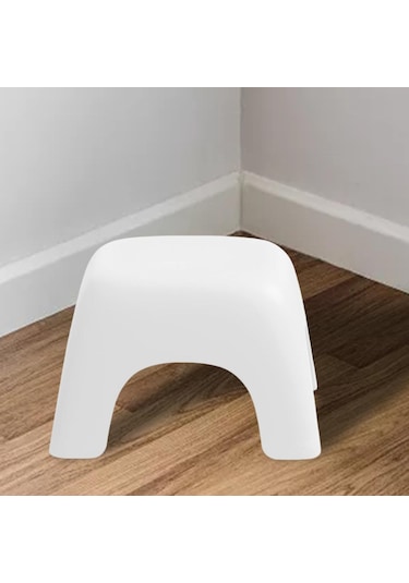 Suntek Magideal Basit Küçük Ev Yuvarlak Ve Banyo Oyun Odası Beyaz