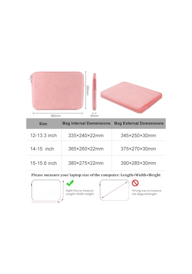 Macbook Uyumlu Air Pro 13 13.3 14 15.4 15.6 İnç Laptop Kılıfı Lenovo Asus Hp Dell Taşınabilir Kılıf 14-15 İnç İçin Yeşil Diğer