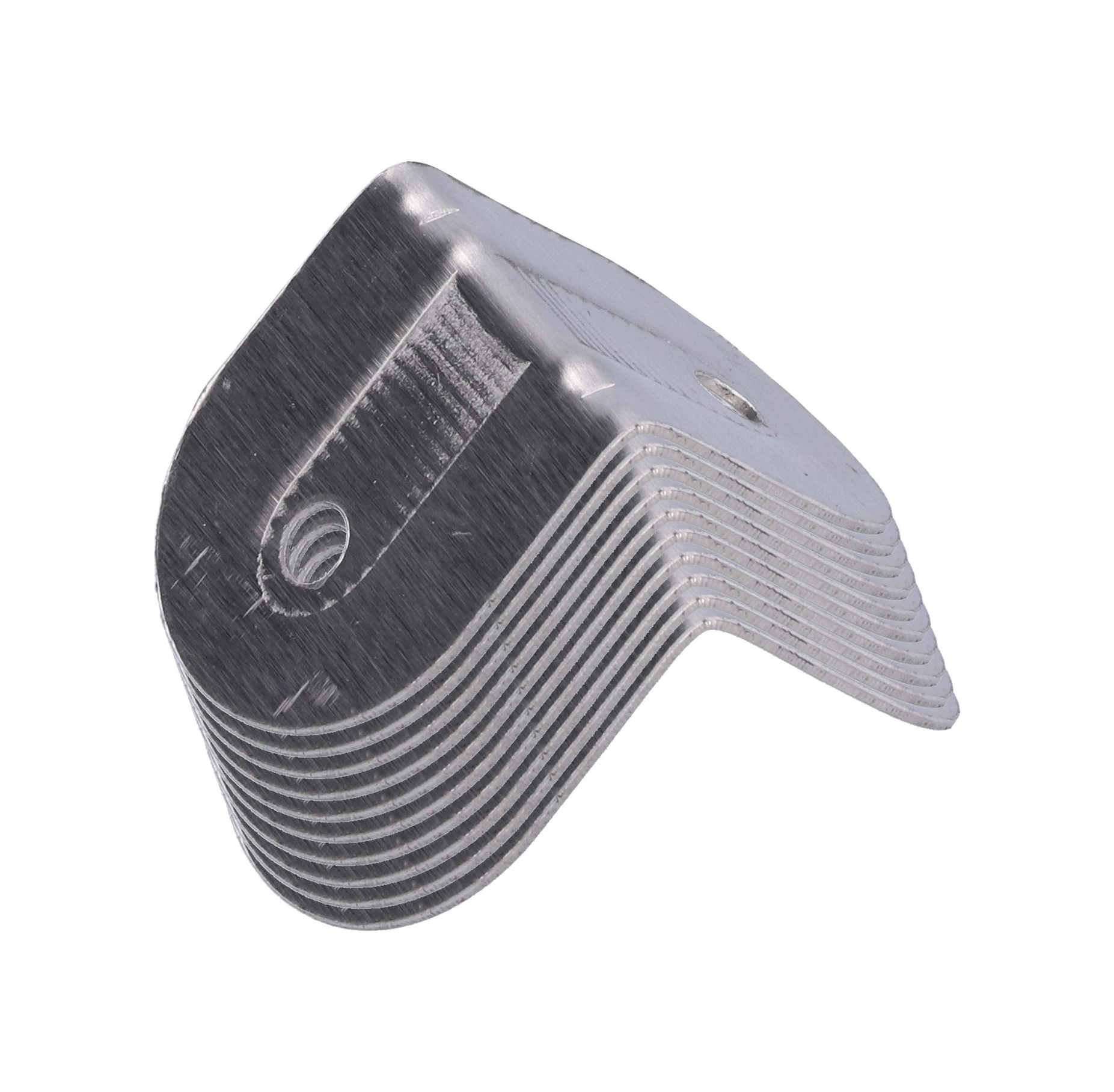 Geeroyoo 10 Adet 40x40mm Paslanmaz Çelik Köşe Ayiracı - 90 Derece Dayanıklı Taşıma, Mobilya Sabitleme, Dolap/raf Güçlendirme Diğer