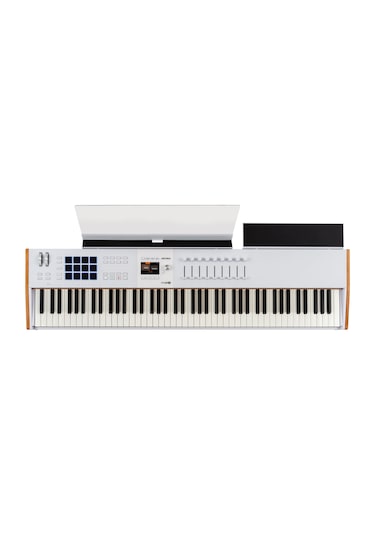 Keylab 88 Mk3: Beyaz 3. Nesil Gelişmiş 88 Tuş Keyboard/controller + Soft Synth