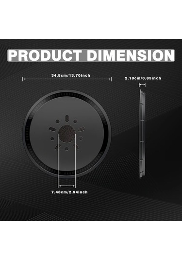 Xuweiwei 2007 2018 Wrangler Jk 2018 2019 1987 2021 Jku Jlu İçin Red Led Halka Arka Tekerlek Işığı Yedek Lastik Işığı Pili Yok