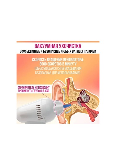 Lemestar "led Işıklı Kulak Ve Burun Temizleme Aleti - 3 Uçlu, Güvenli Ve Pratik"