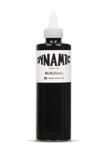 Dynamic Black - Siyah Tattoo Dövme Boyası - 8 Oz/240ml