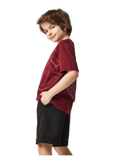 Gsstore Galatasaray Lisanslı Çocuk T-shirt Bordo